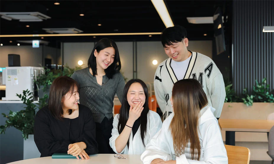 모션그래픽 회사 미디어팔레트 Team 단체 사진